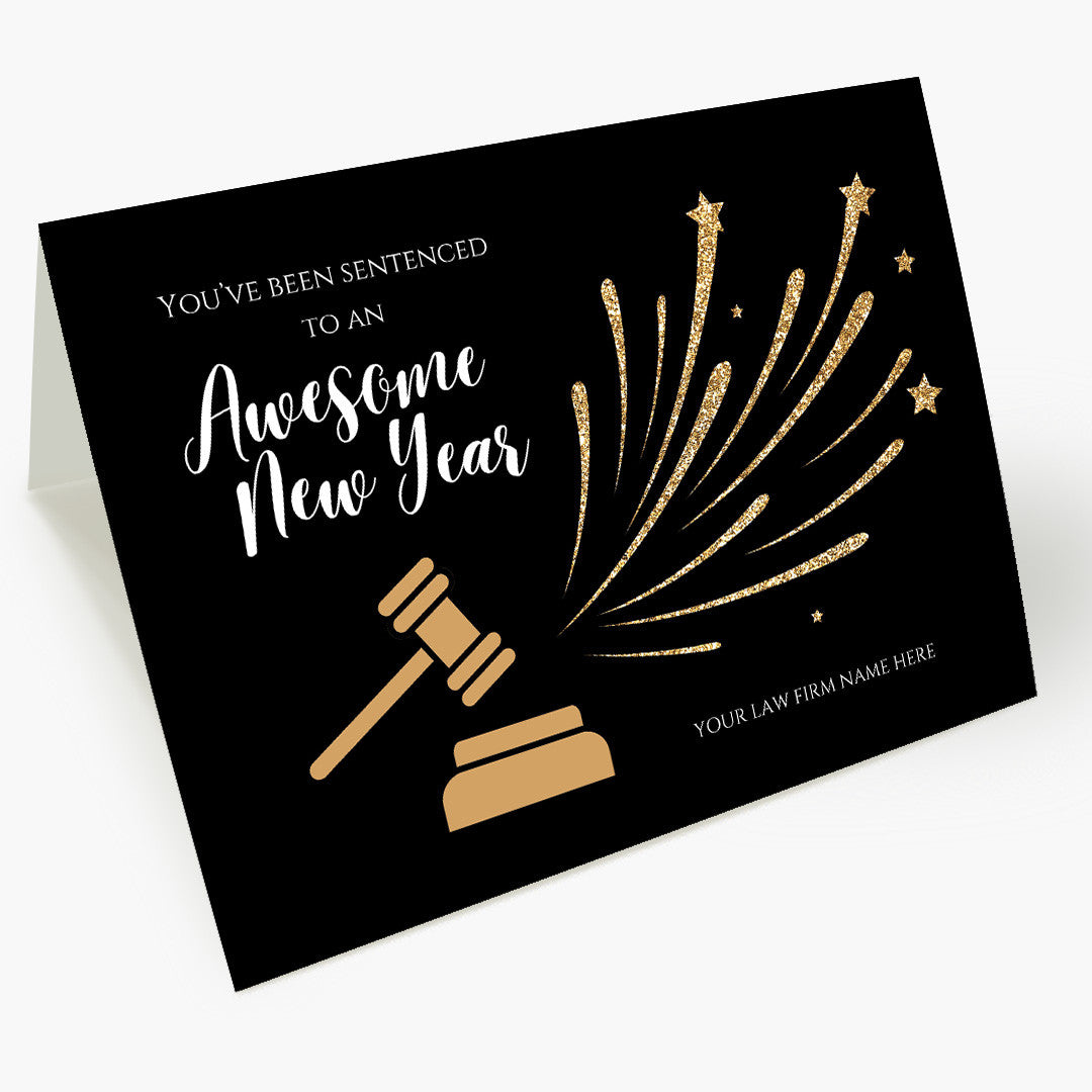 Awesome Lawyer New Year Card