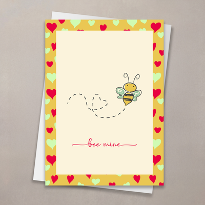 Bee Mine Valentine's Card