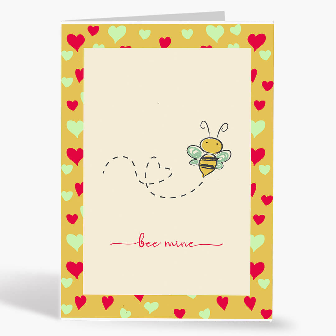 Bee Mine Valentine's Card