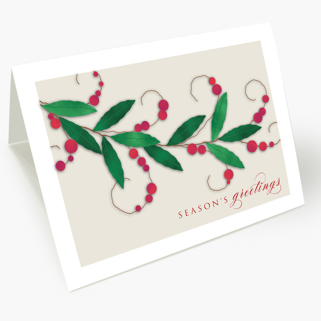 Berry Blessed Holiday Card