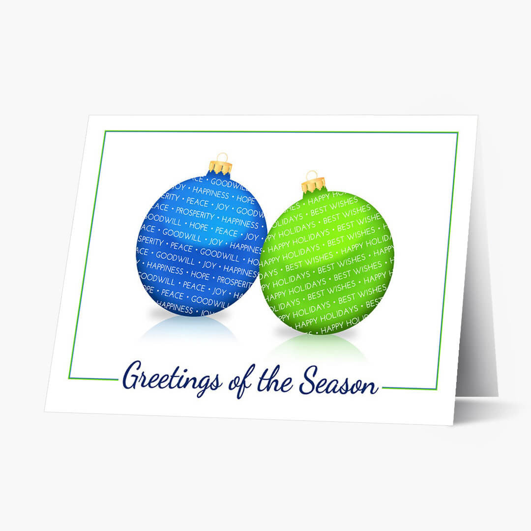 Best of Wishes Holiday Card