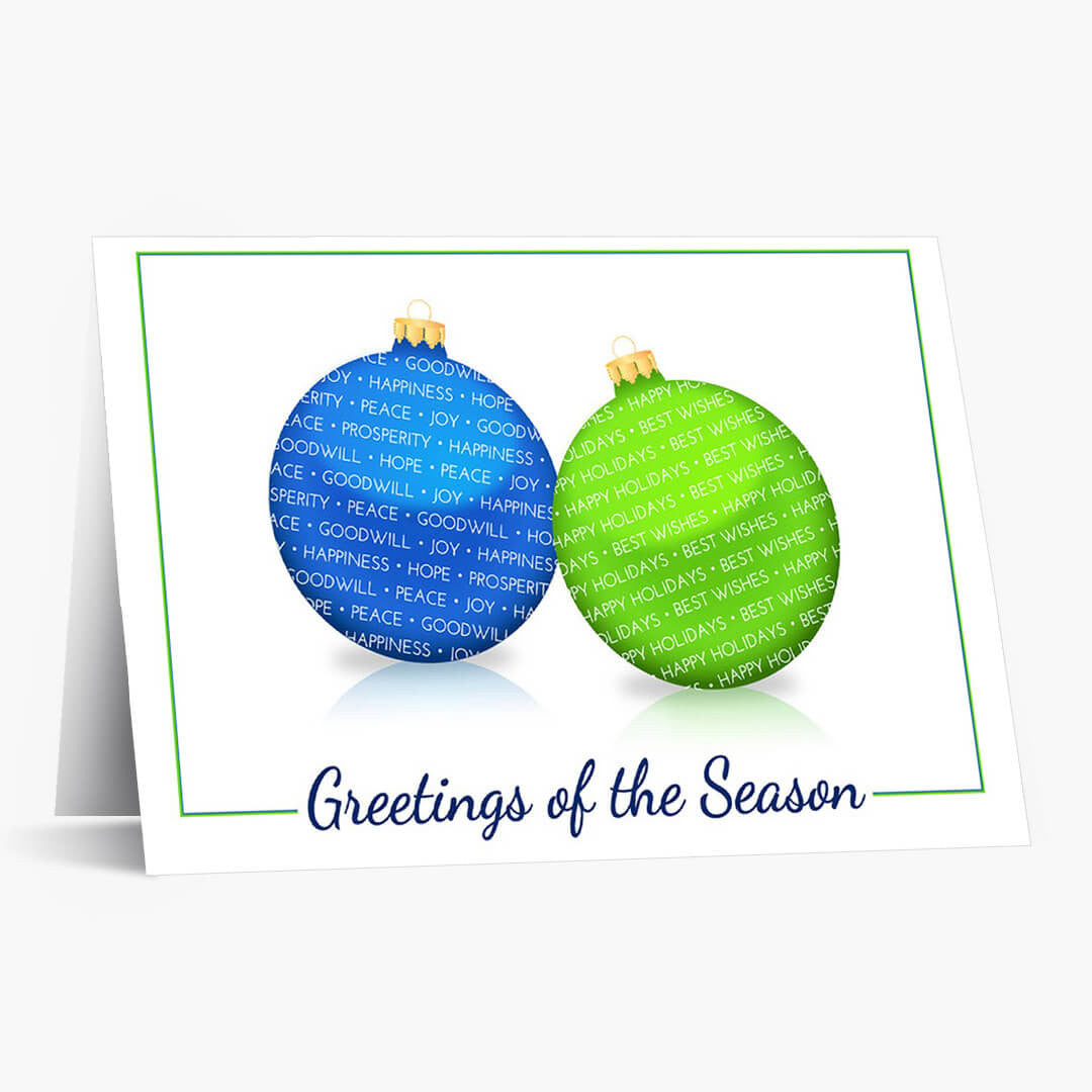 Best of Wishes Holiday Card