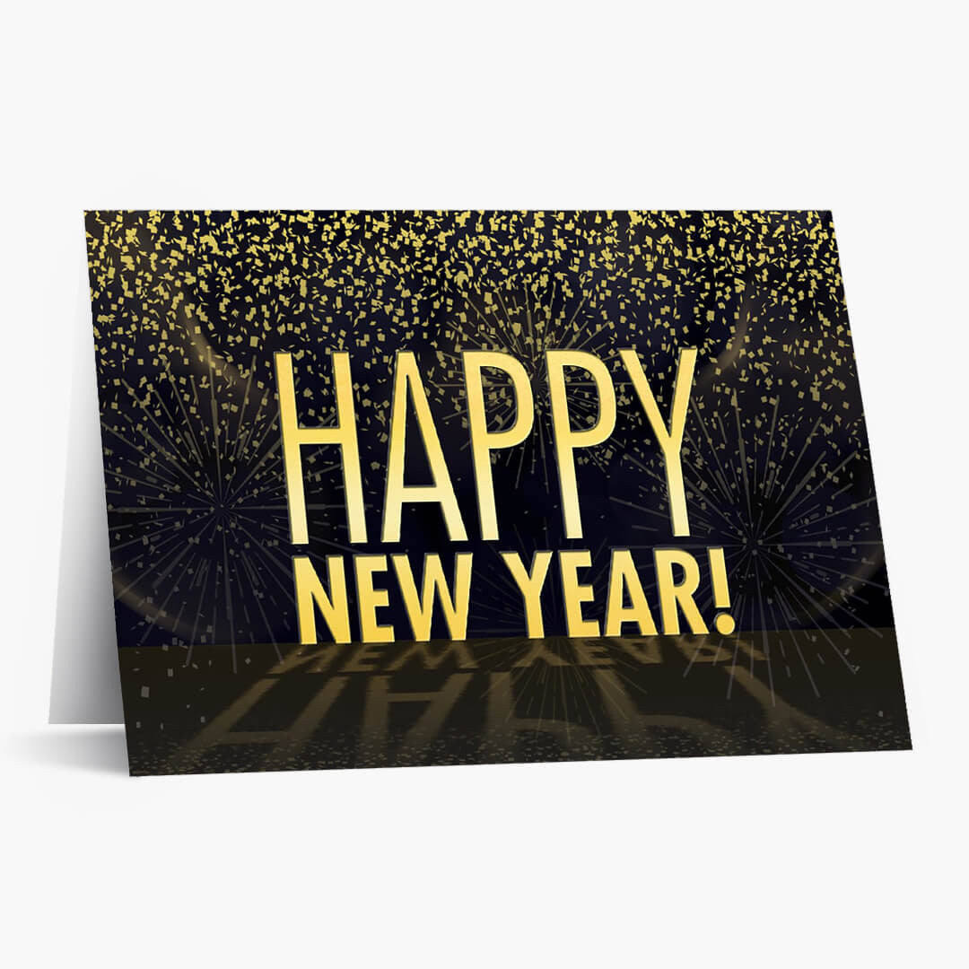 Big Happy New Year Card