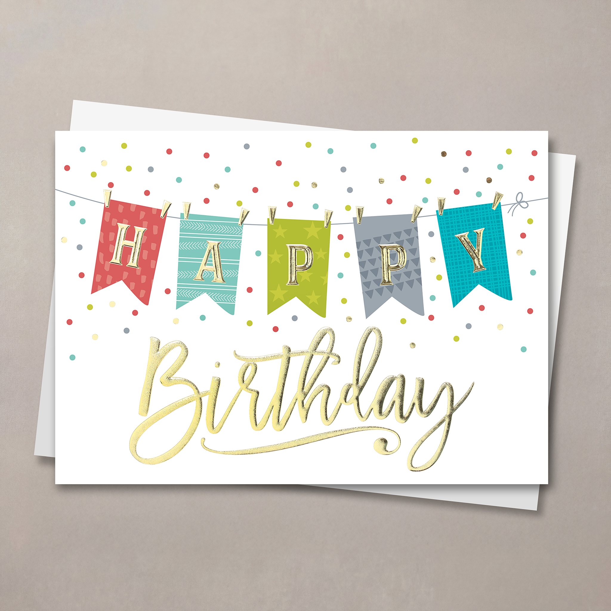 Birthday Banner Birthday Card