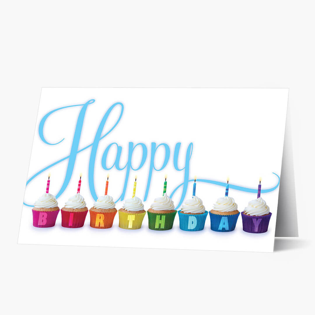 Birthday Cupcakes Card