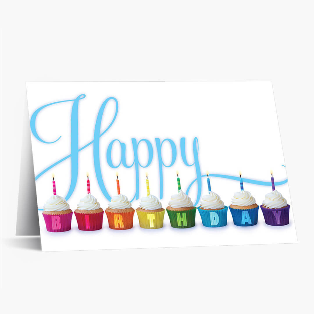 Birthday Cupcakes Card