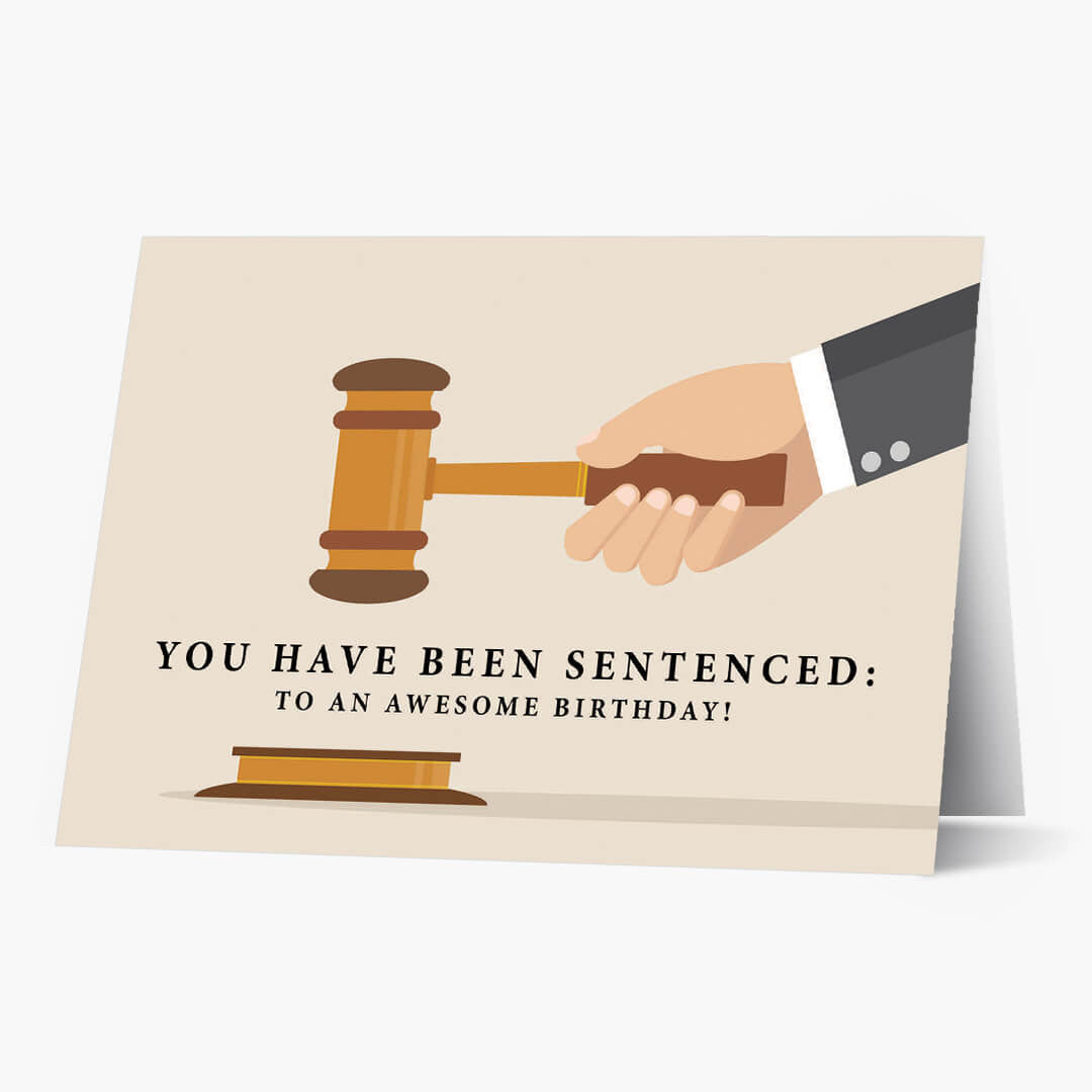 Birthday Sentence Card