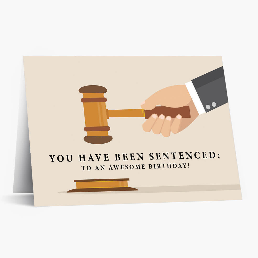 Birthday Sentence Card