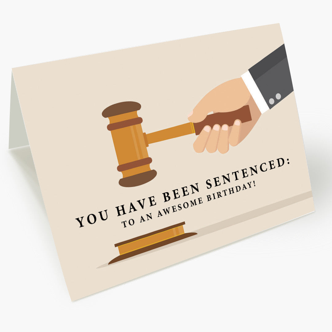 Birthday Sentence Card