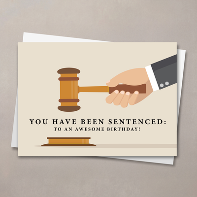 Birthday Sentence Card