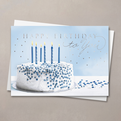 Birthday in Blue