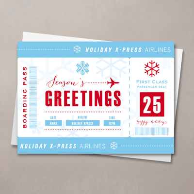 Boarding Pass Christmas