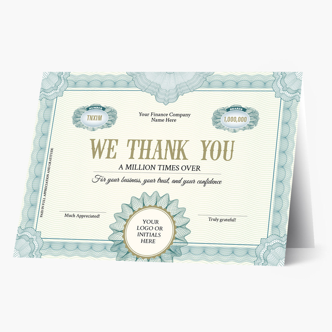 Bond of Appreciation Thank You Card