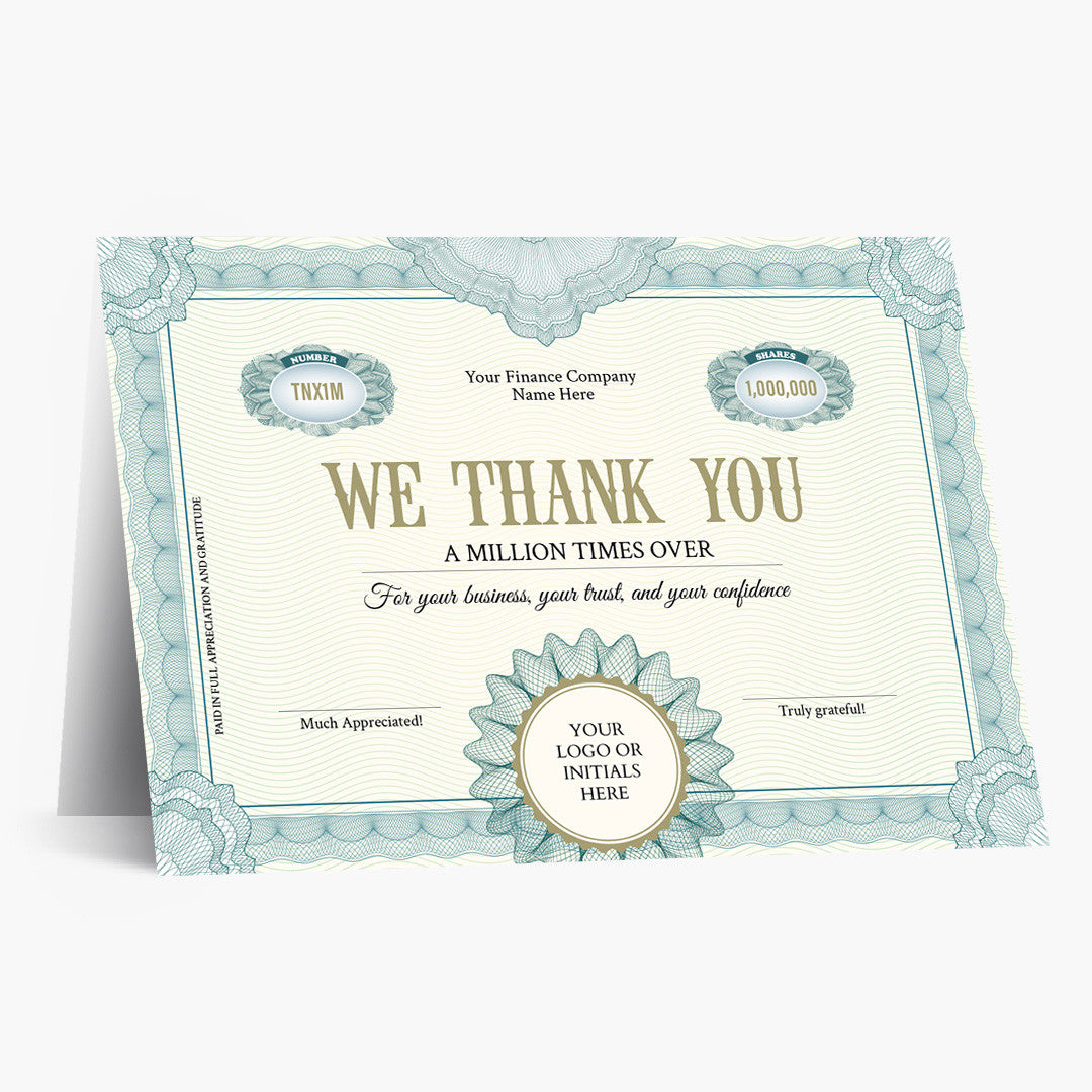 Bond of Appreciation Thank You Card