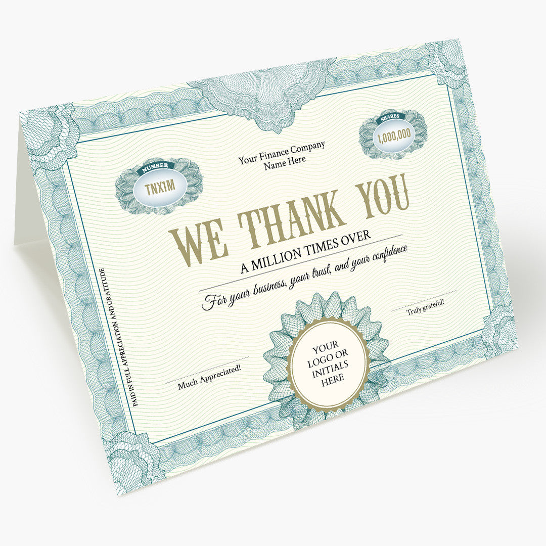 Bond of Appreciation Thank You Card
