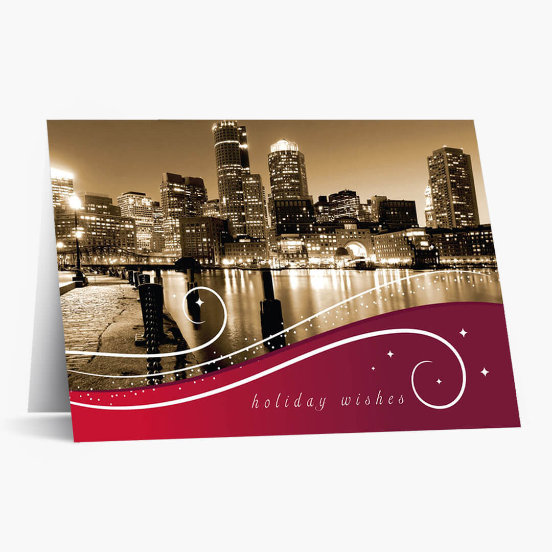 Boston Swish Christmas Card