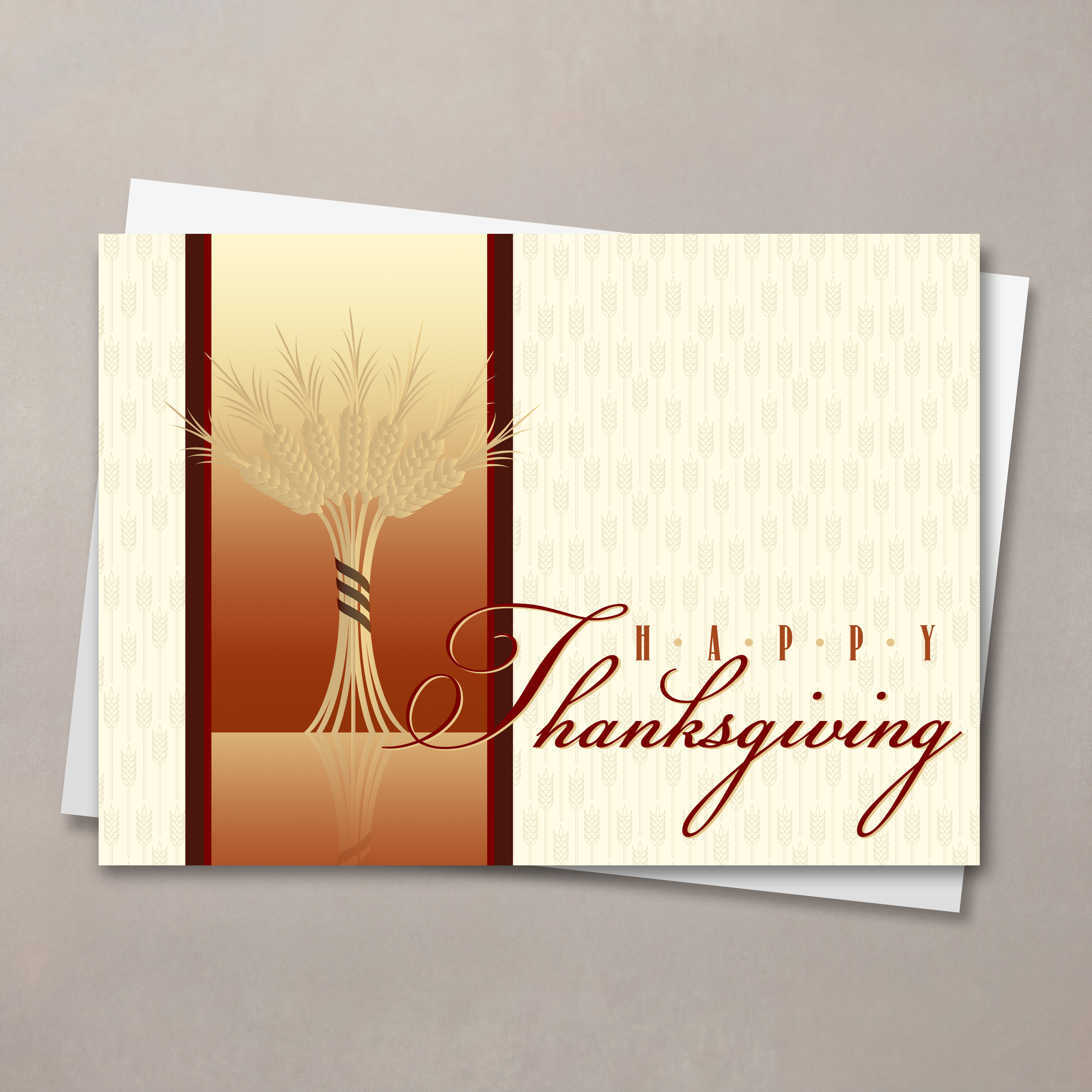 Bountiful Harvest Thanksgiving Card