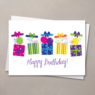 Bright Boxes Card