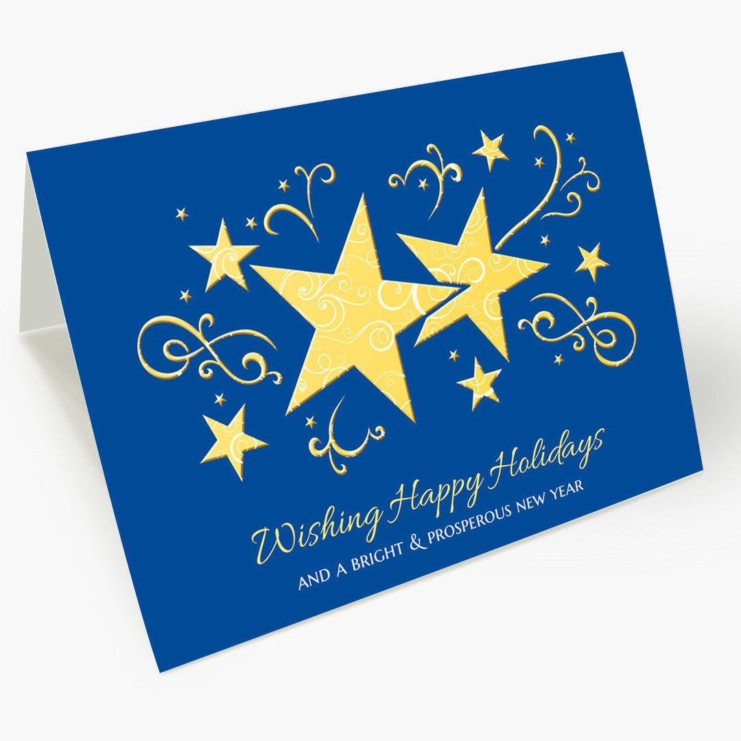 Bright and Prosperous Christmas Card
