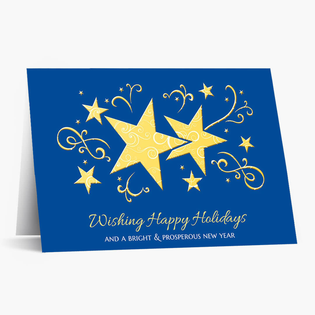 Bright and Prosperous Christmas Card