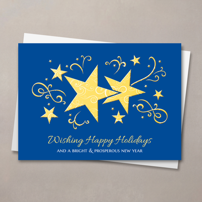 Bright and Prosperous Christmas Card