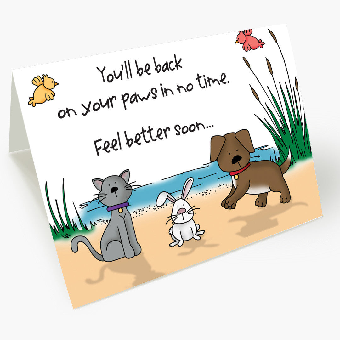 Brighter Days Pet Get Well Card