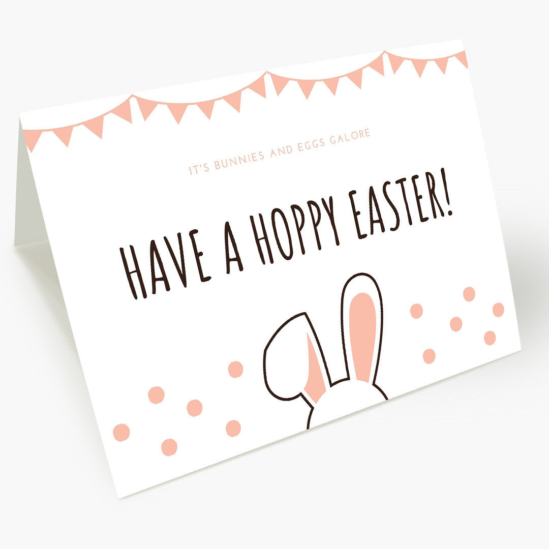 Bunny Ears Easter Card