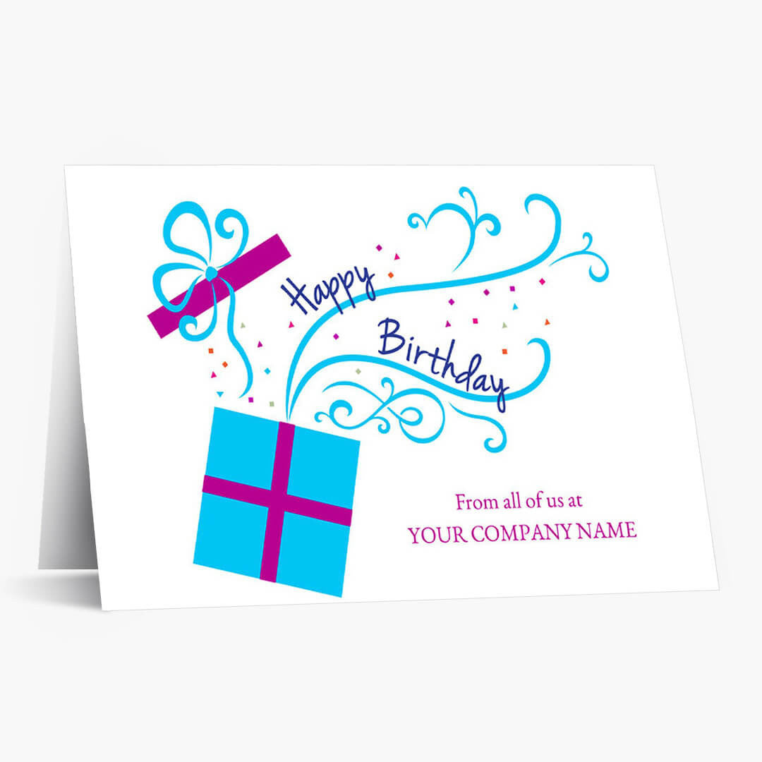 Bursting With Wishes Birthday Card