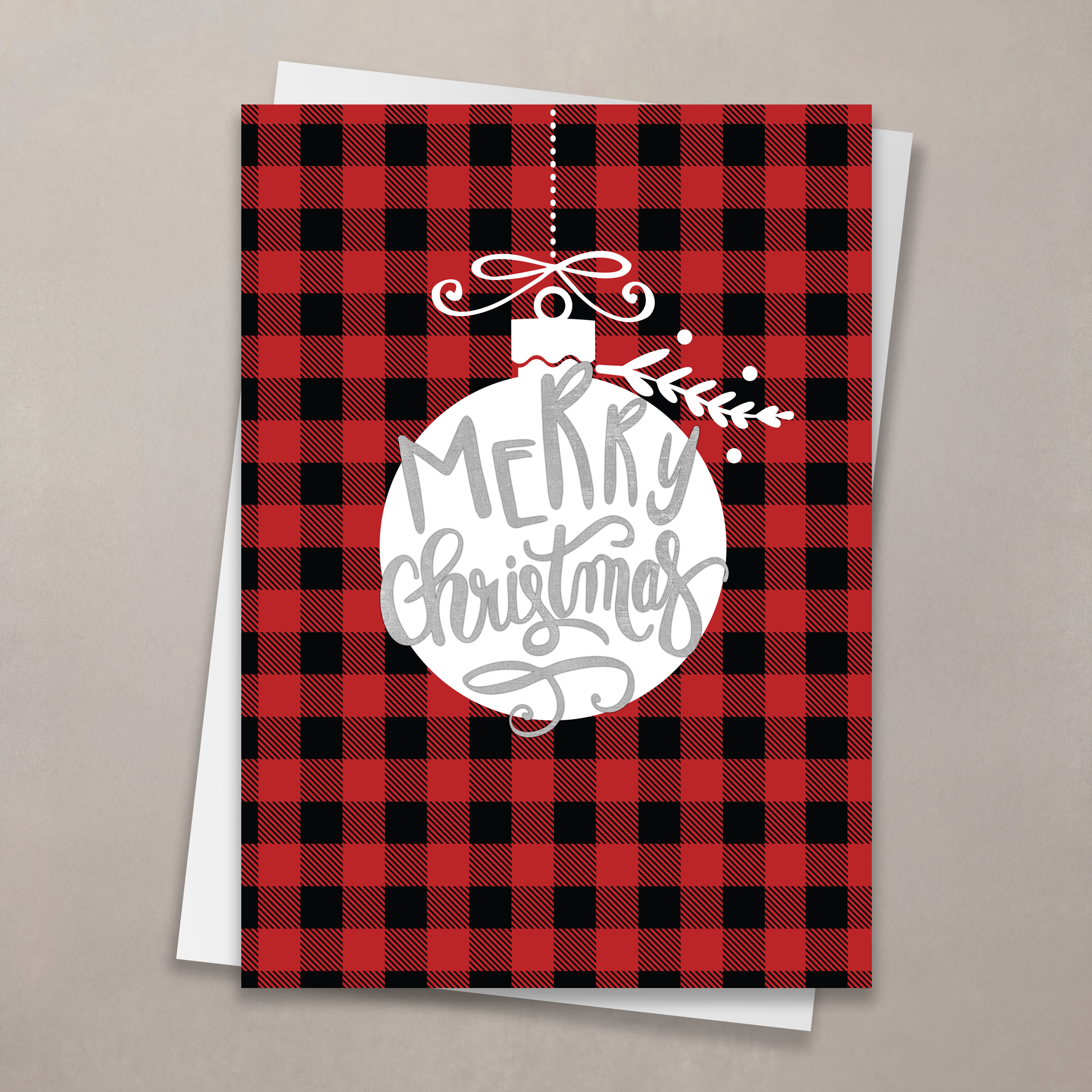 Checkered Merry Christmas