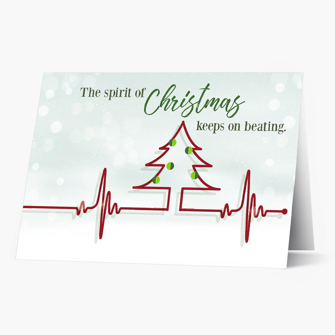 Christmas Heartbeat Card