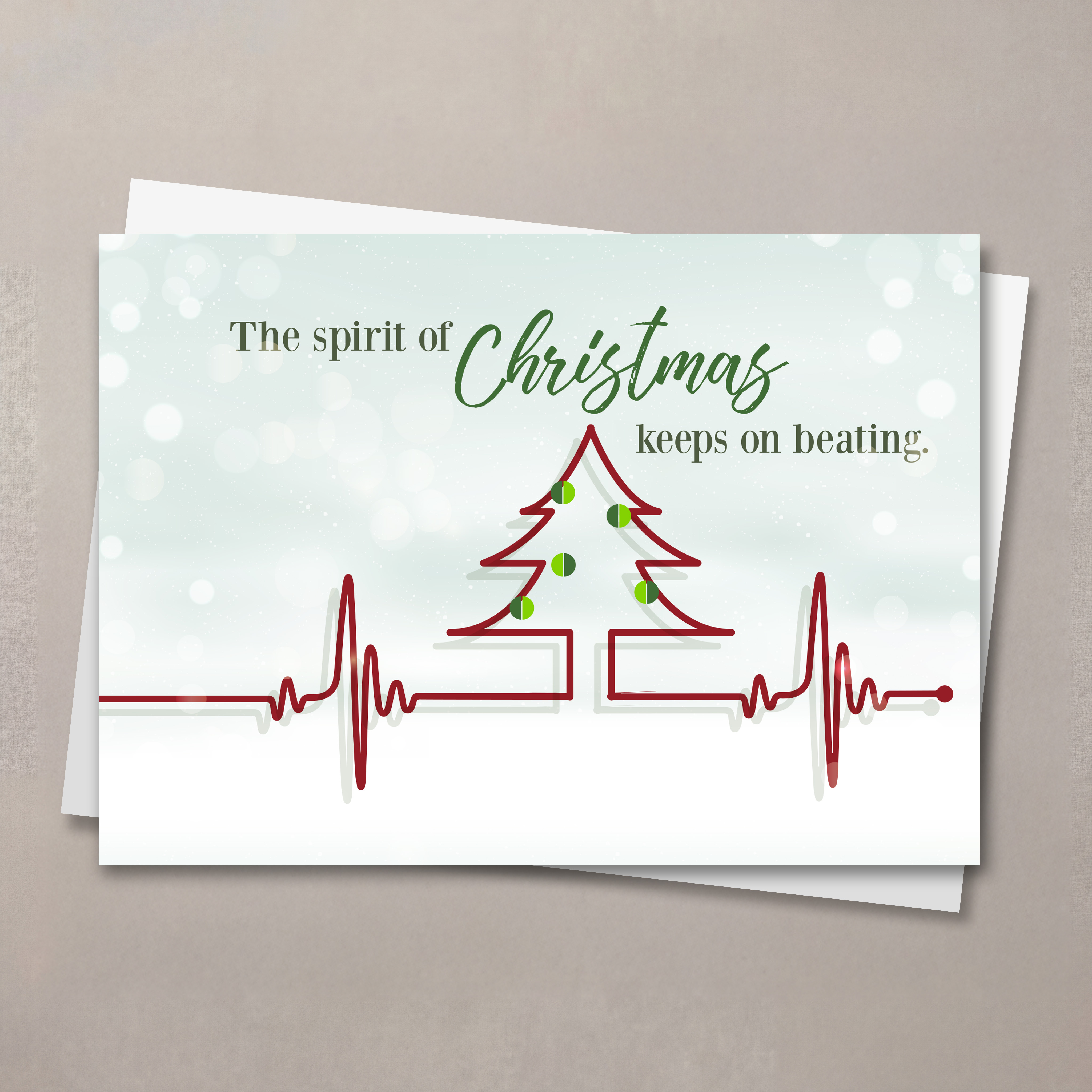 Christmas Heartbeat Card