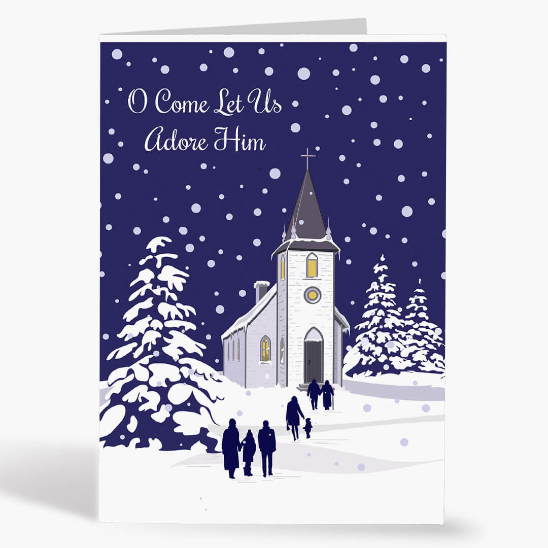 Christmas Service Card