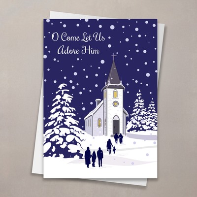 Christmas Service Card