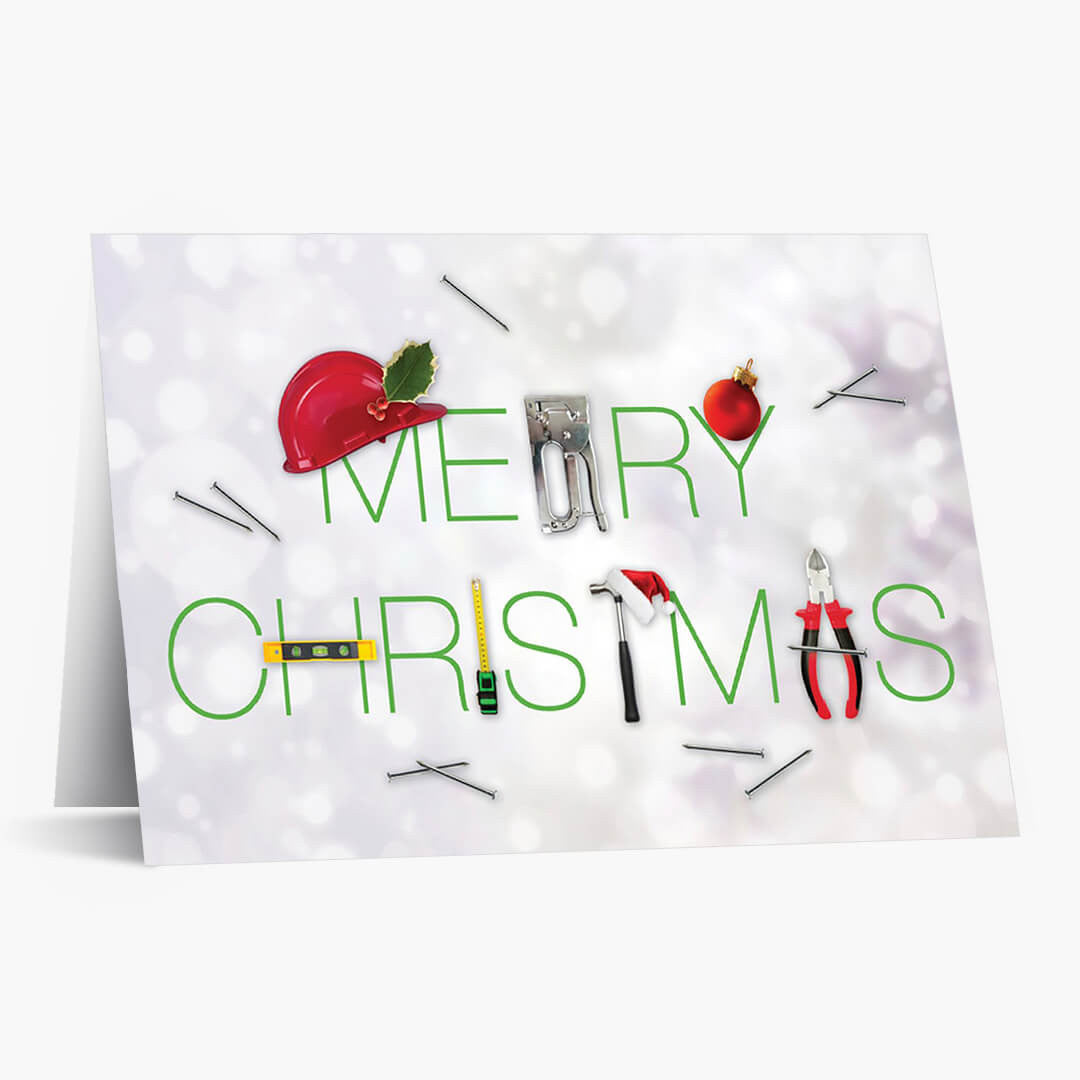 Christmas Tools Card
