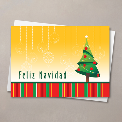 Colorful Feliz Navidad Card