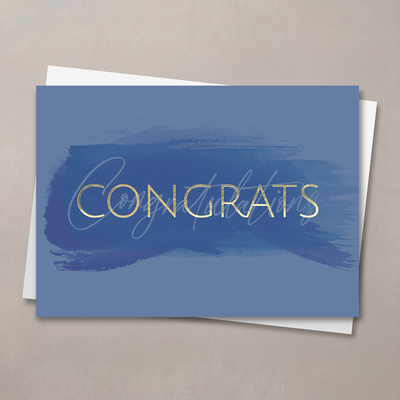 Congratulations Brushstroke