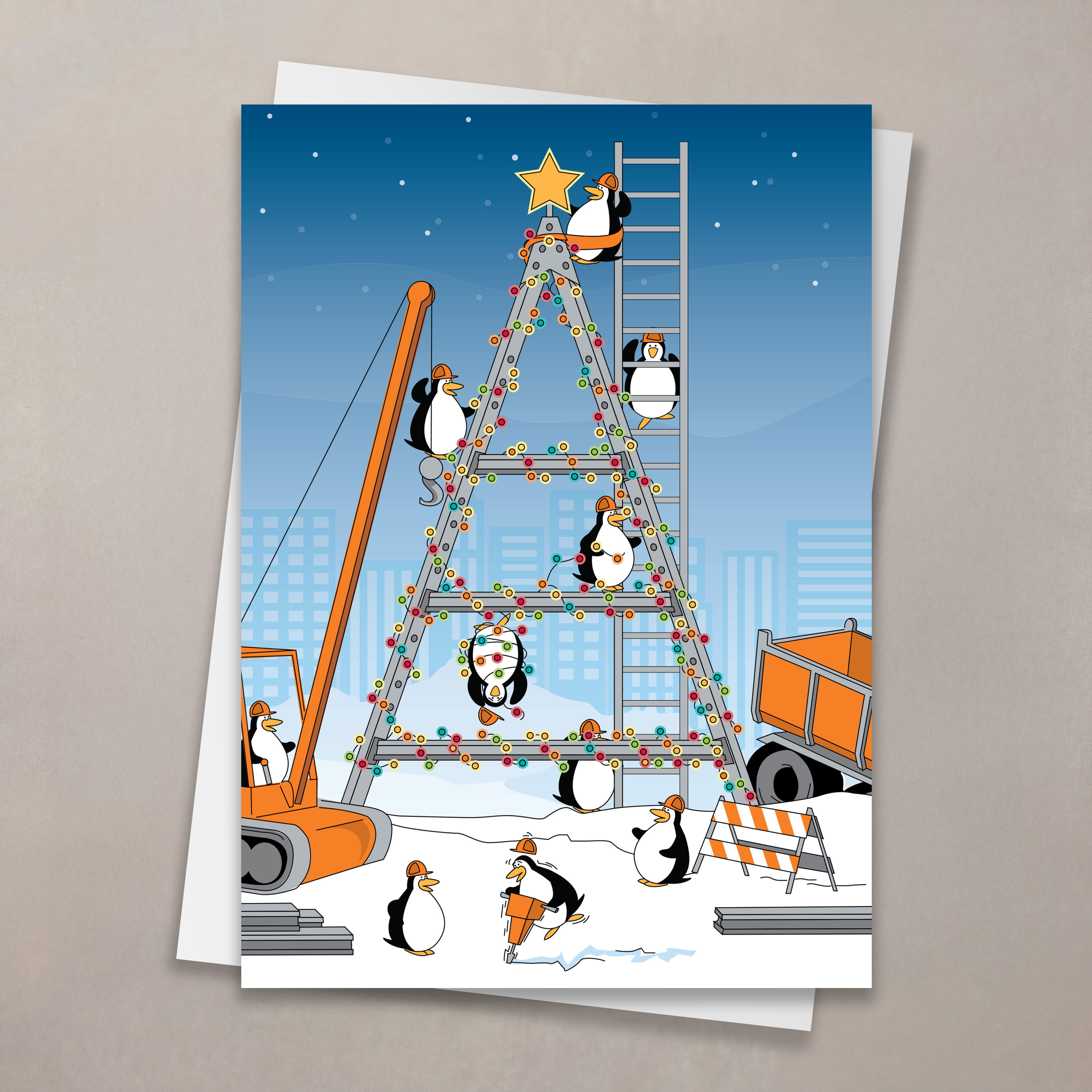 Construction Penguins