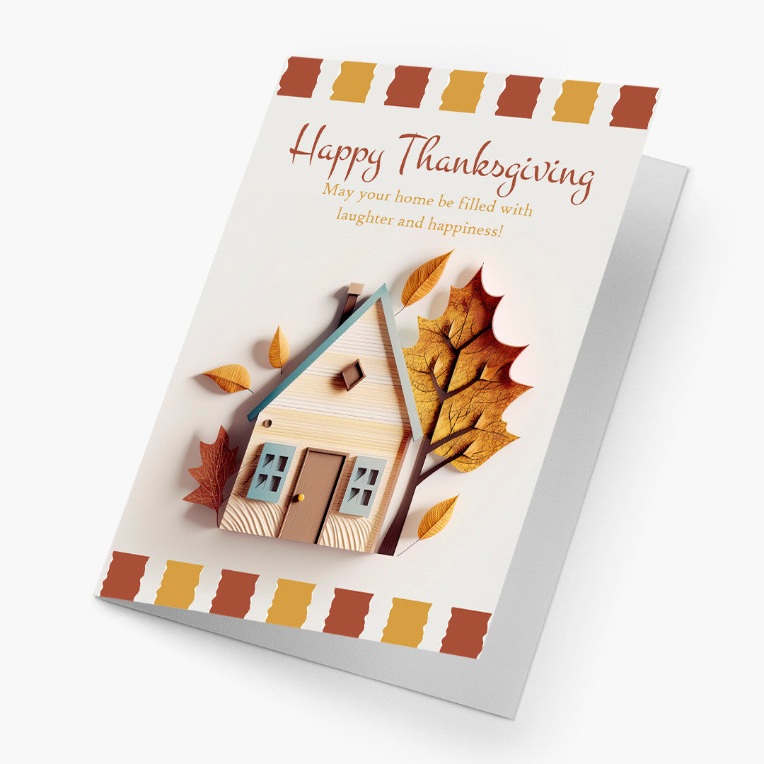 Crafty House Thanksgiving Card