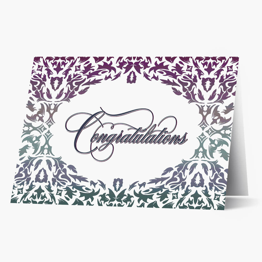 Damask Congratulations