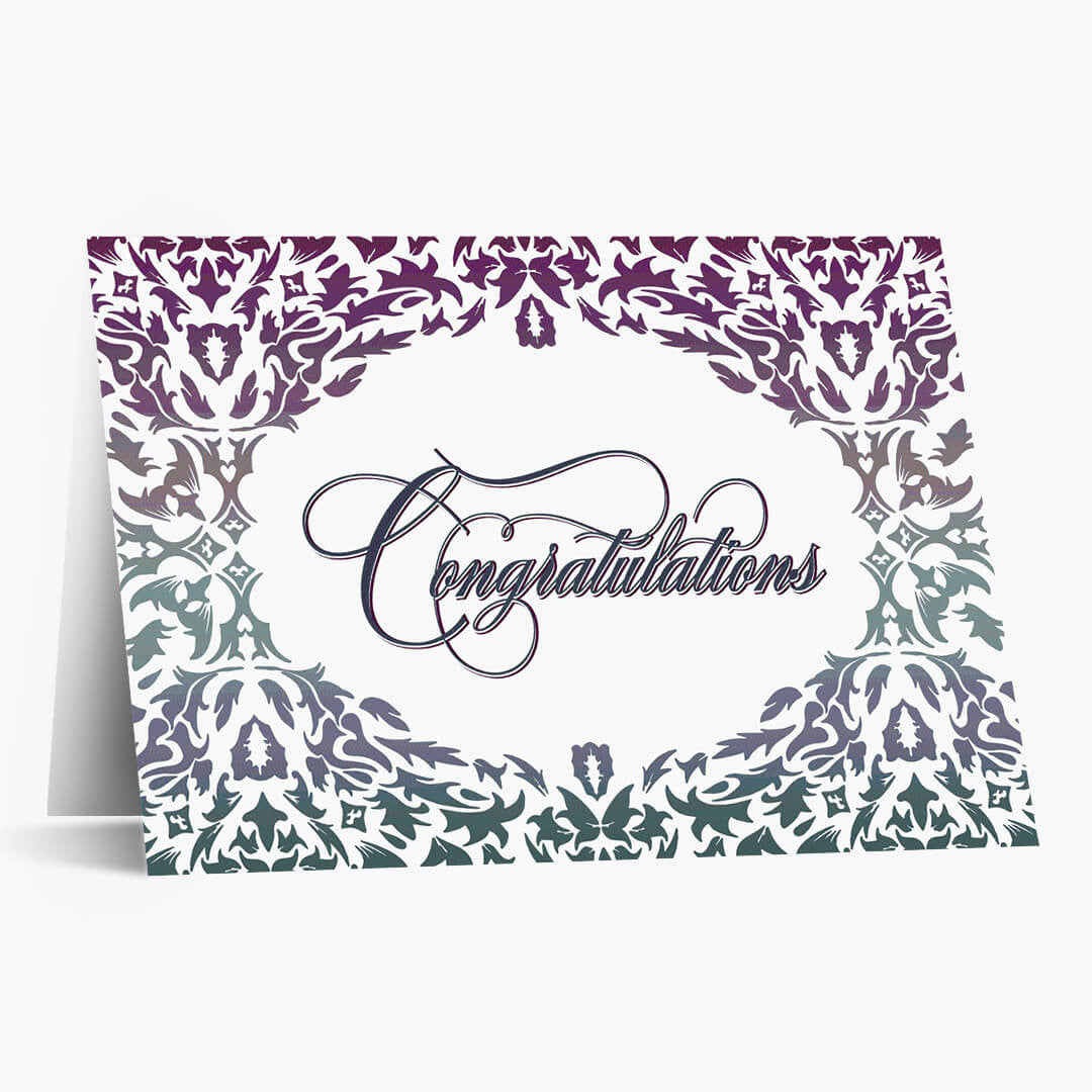 Damask Congratulations