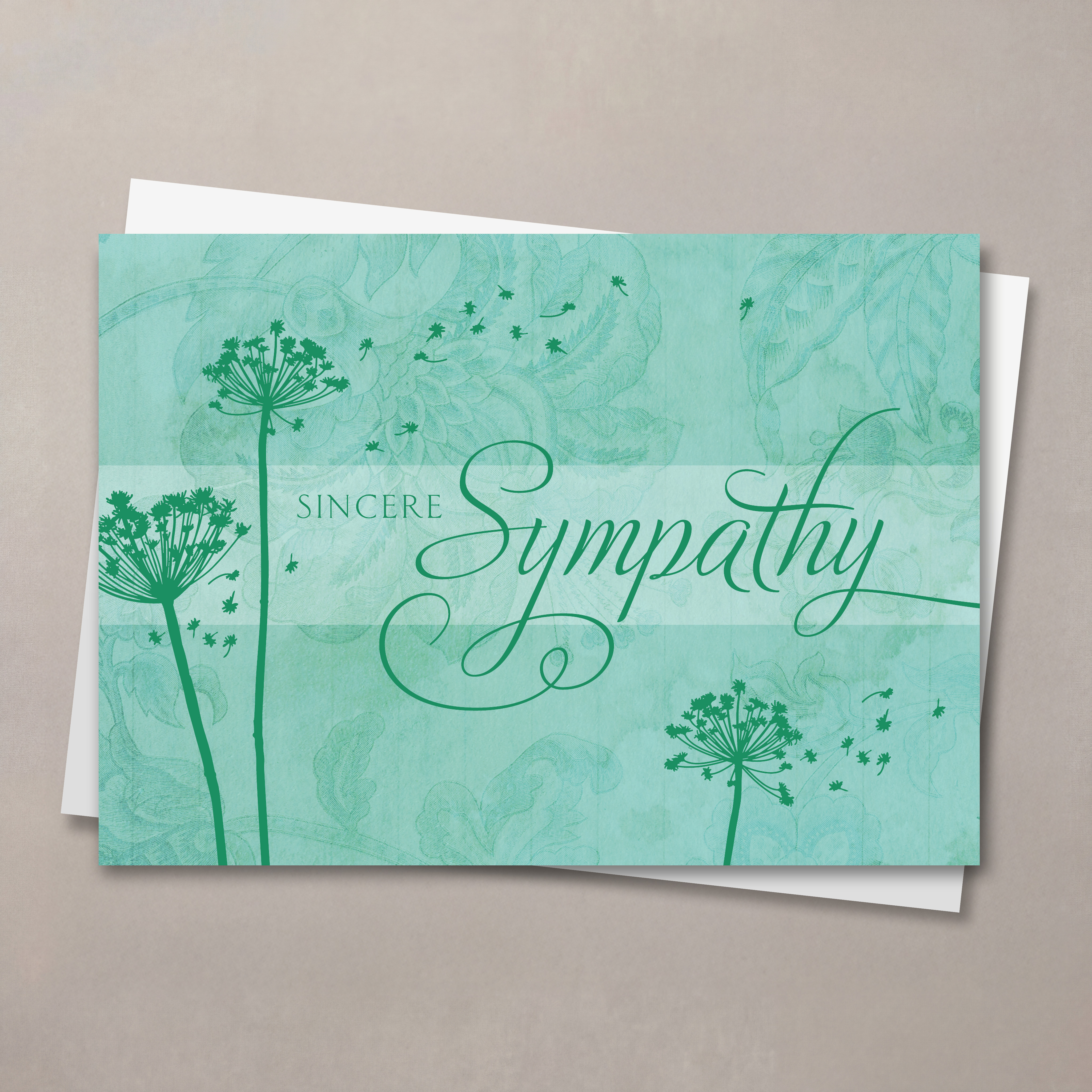 Dandelion Sympathy Card