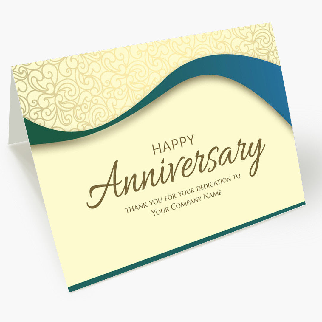 Dedicated Thanks Card