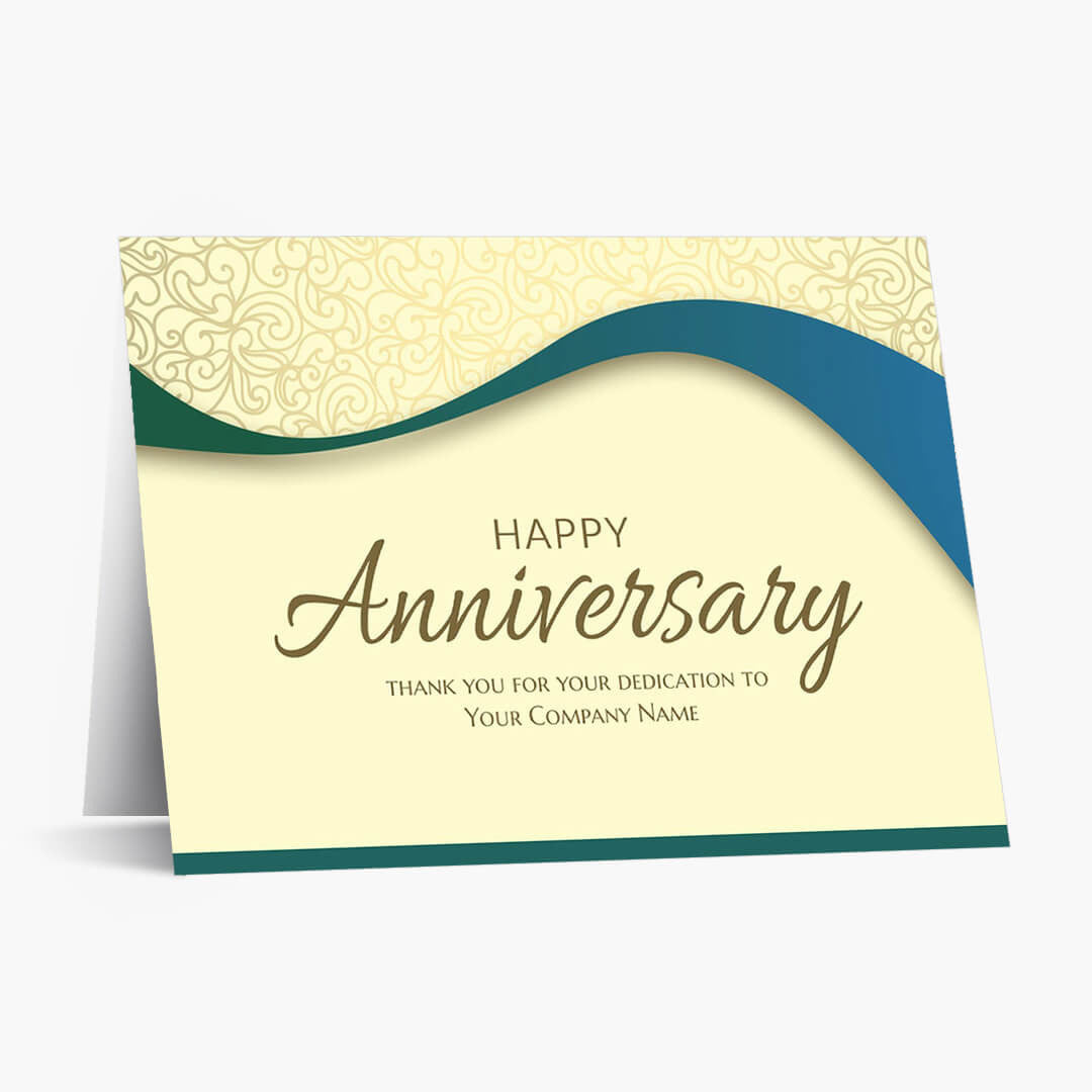 Dedicated Thanks Card