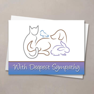 Deepest Pet Sympathy Card