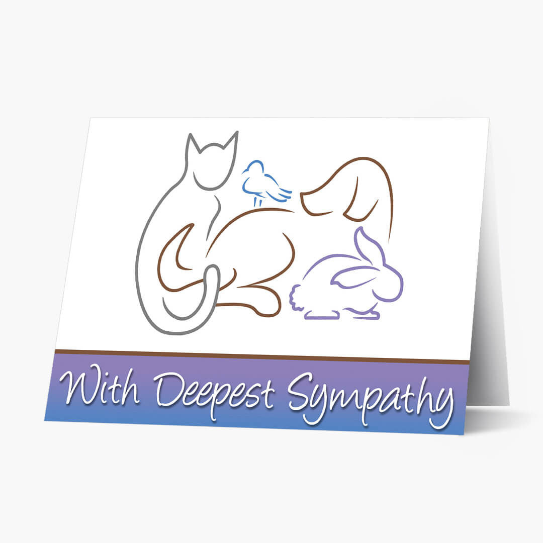 Deepest Pet Sympathy Card