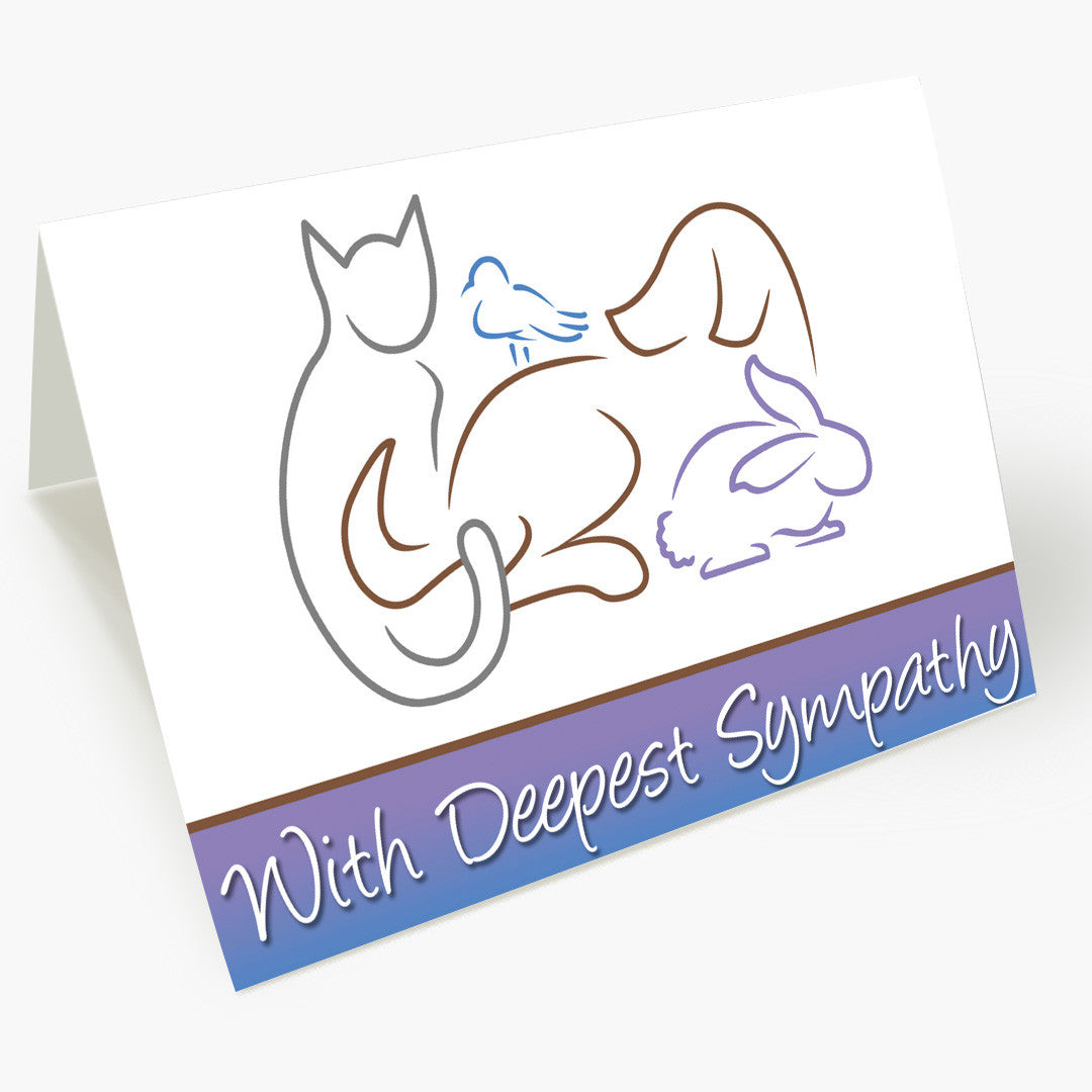 Deepest Pet Sympathy Card