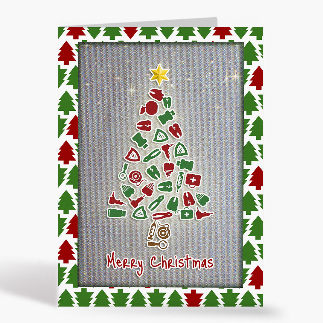 Dental Tree Christmas Card