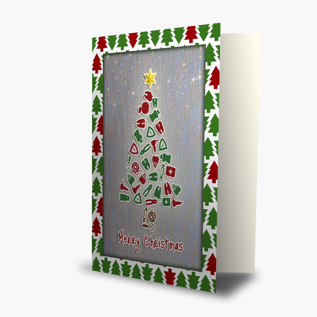 Dental Tree Christmas Card