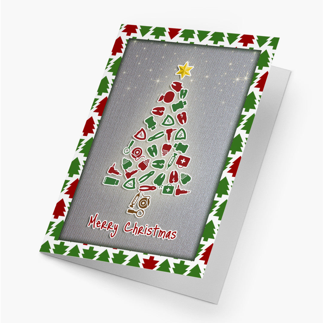 Dental Tree Christmas Card