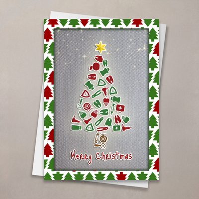 Dental Tree Christmas Card